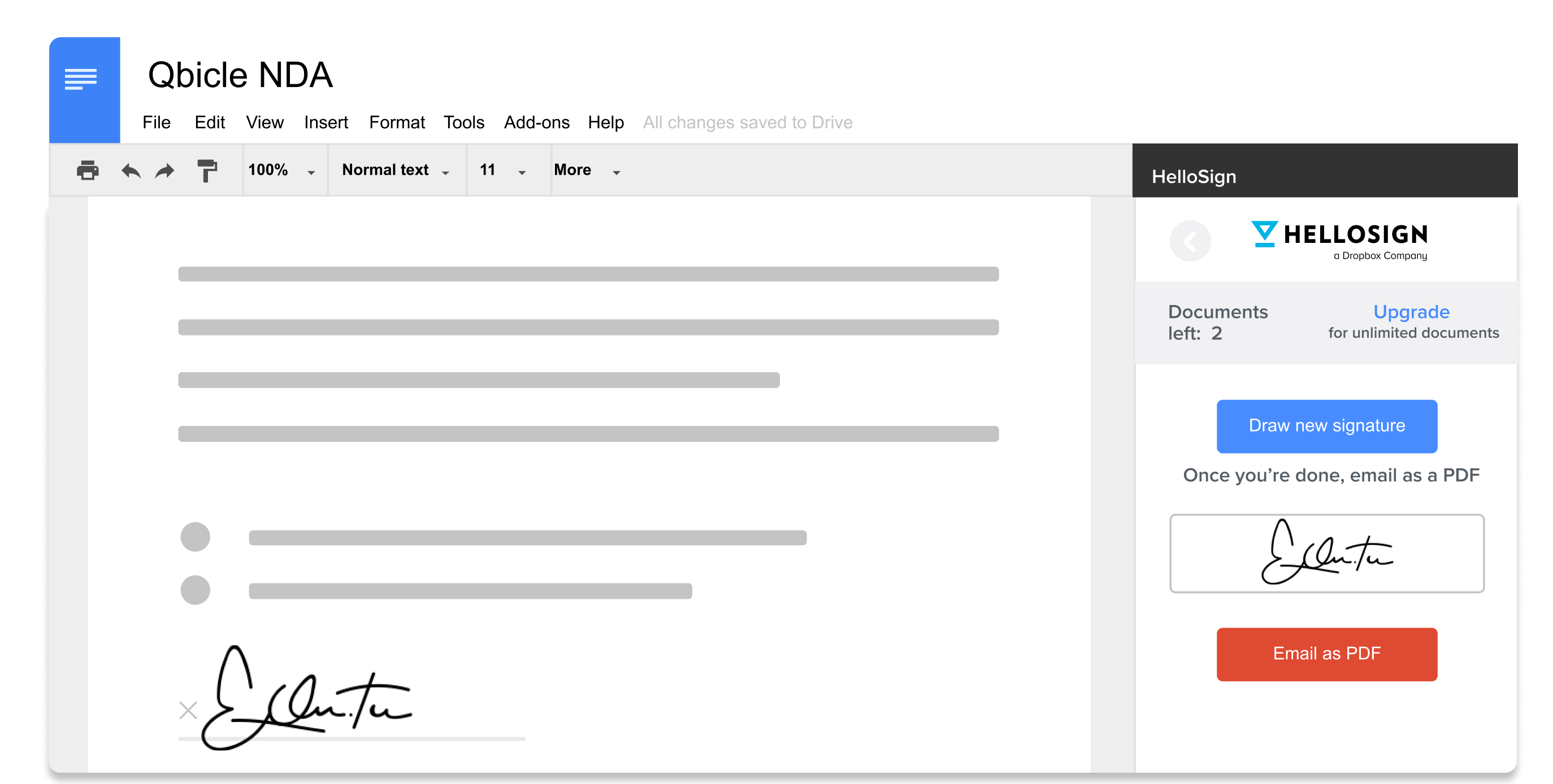 Insert Electronic Signature In Google Docs Hellosign Insert Electronic Signature In Google Docs Hellosign